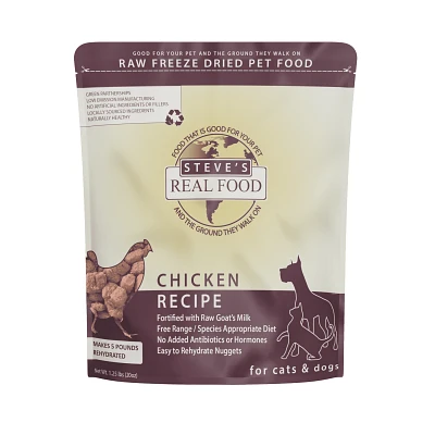 Steve's Real Food - Freeze Dried Dog Food - Chicken Nuggets