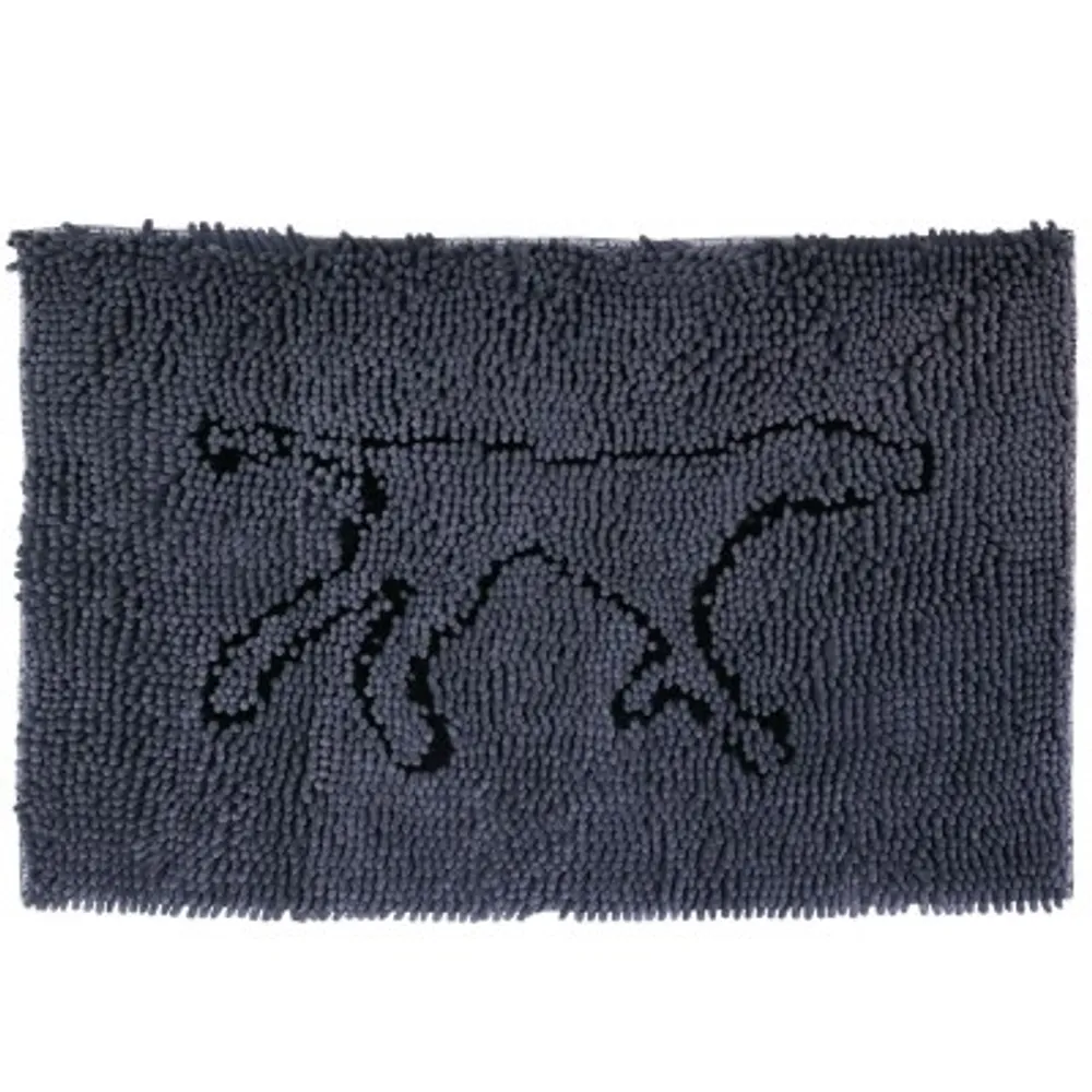 Tall Tails 31x20 Wet Paws mat Charcoal (Grey) – Omni Feed and Supply