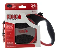 KONG - Explore Retractable Dog Leash - Red