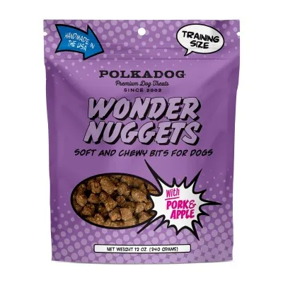 Polka Dog - Dog Treats - Wonder Nuggets - Pork & Apple