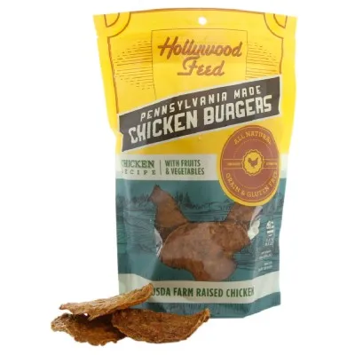 Hollywood Feed - Dog Treat - Chicken Burgers