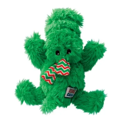 KONG - Dog Toy - Christmas Cozie Alligator