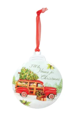 Brownlow Gifts - Ornament - Home for Christmas