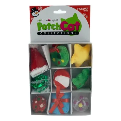 Patchwork - Cat Toys - Christmas Box