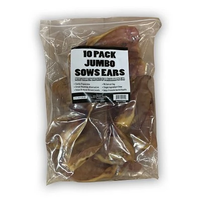 Dog Goods USA - Dog Chew - Jumbo Pig Ears