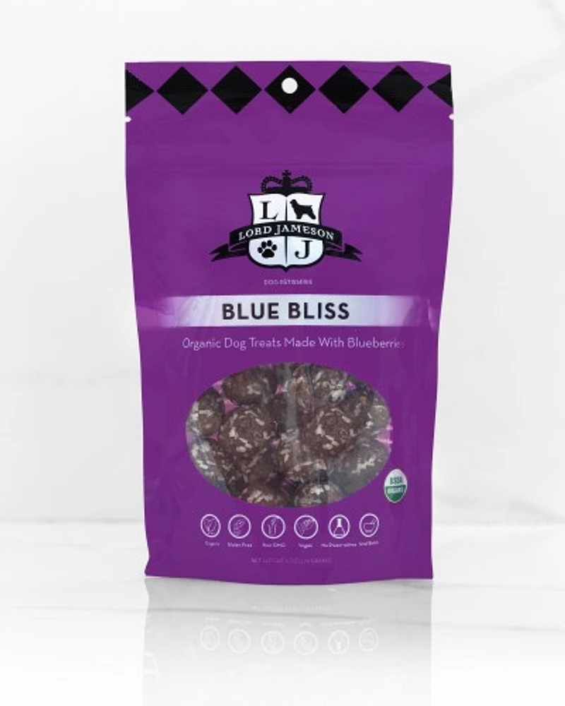 Lord Jameson - Organic Dog Treats - Blue Bliss