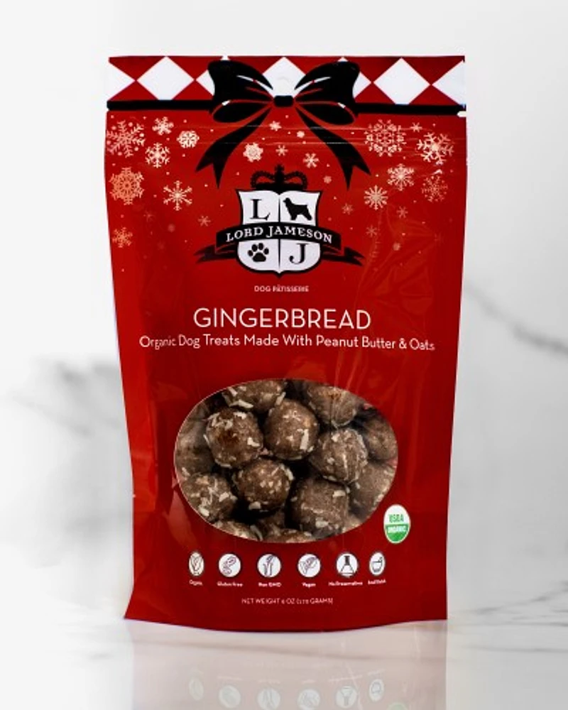 Lord Jameson - Organic Dog Treats - Gingerbread