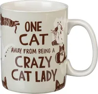 Primitives by Kathy - Crazy Cat Lady Mug
