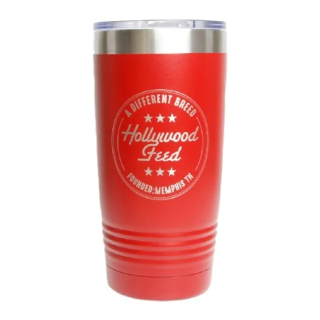 Plaid Insulated Beverage Container