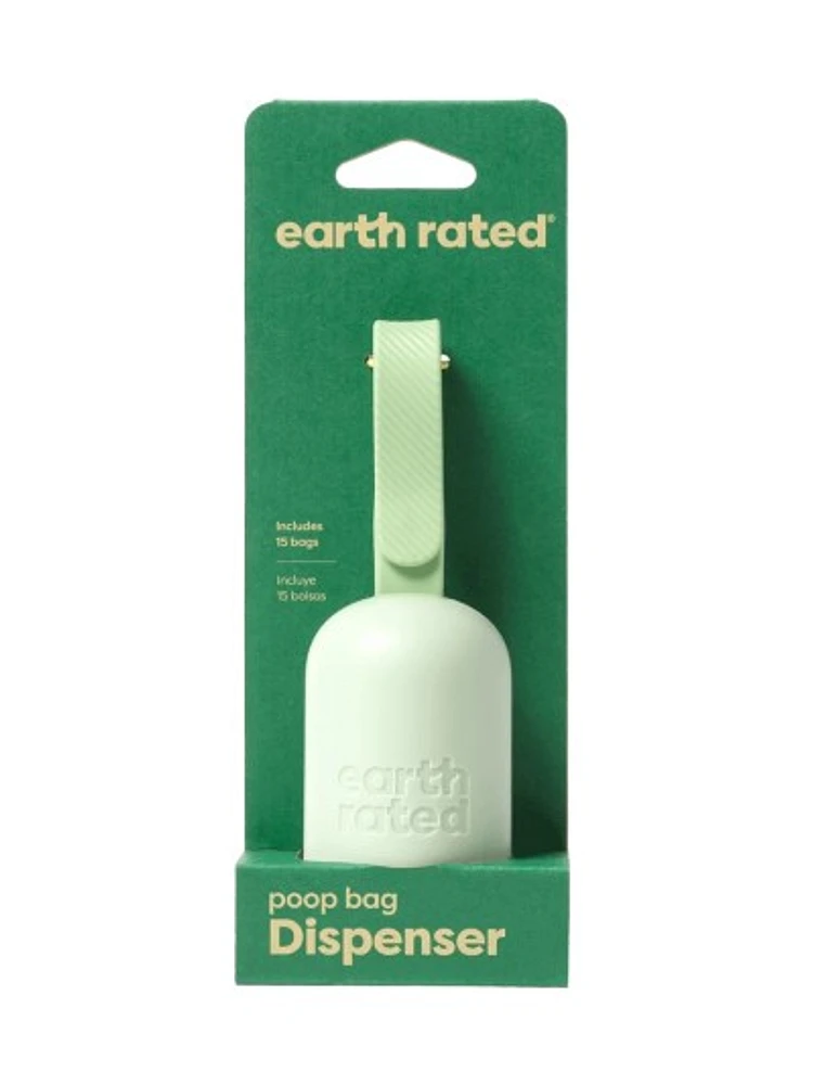 Earth Rated - Waste Bag Dispenser 2.0 - with Unscented Bags