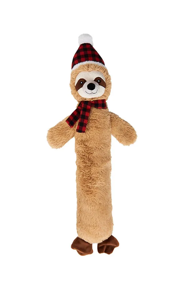 Spot Fun Sloth Plush Dog Toy Assorted 13 in