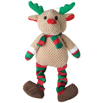 Patchwork - Plush Dog Toys - Assorted Holiday Bungee Legs