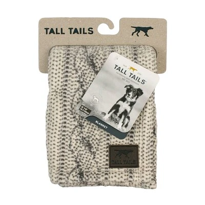 Tall Tails - Blanket - Cable Knit Print