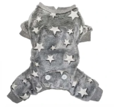 Fashion Pet - Shiny Stars PJs - Gray