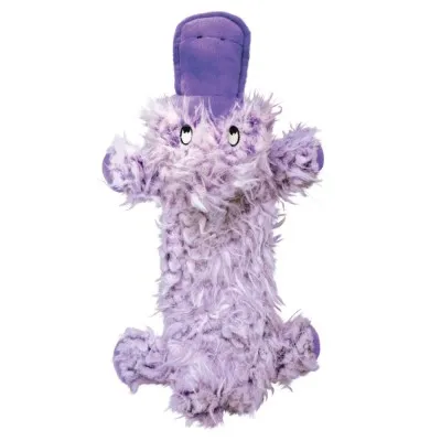 KONG - Plush Dog Toy - Low Stuff Scruffs Platypus