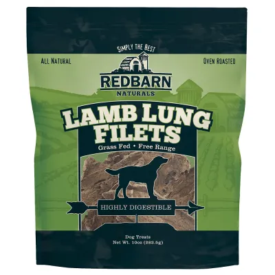 Redbarn - Dog Treat - Lamb Lung Filets