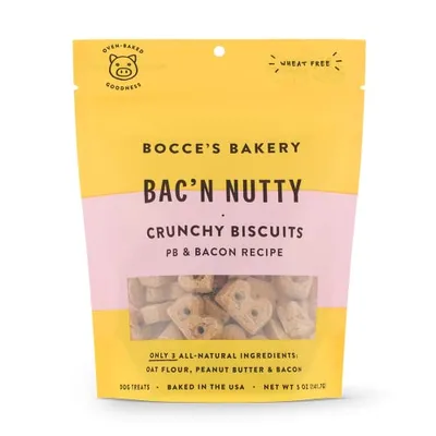 Bocce's Bakery - Dog Treat - Bac'n Nutty