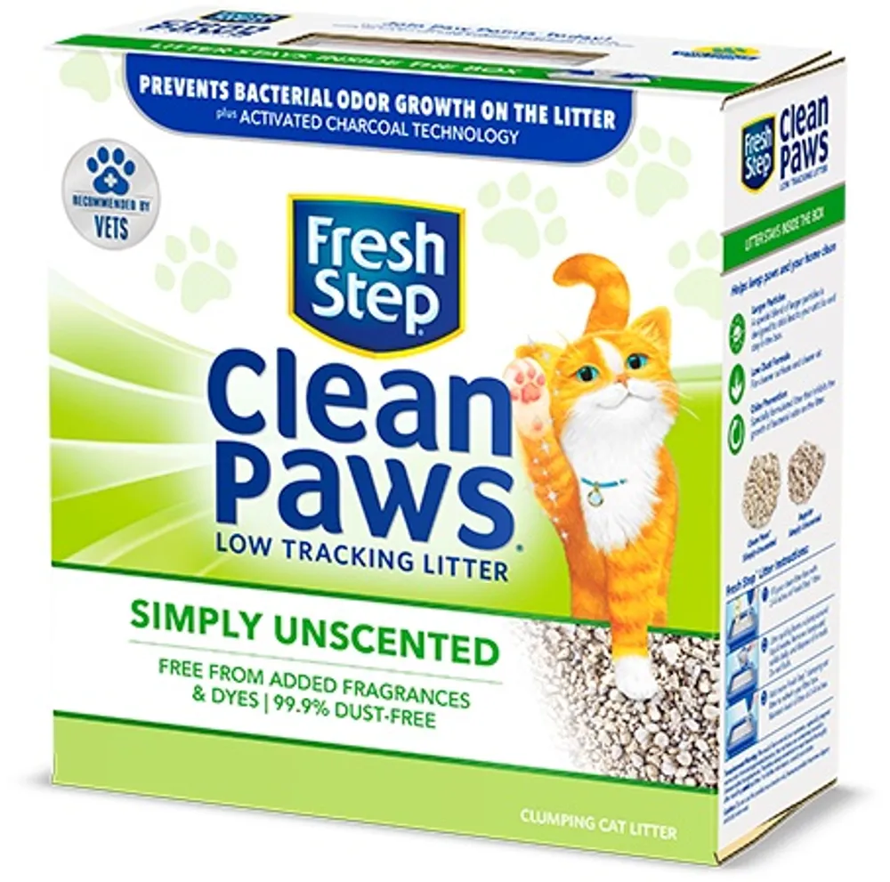 Clean Paws Unscented Clumping Cat Litter by Fresh Step at Fleet Farm