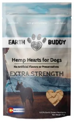 Earth Buddy - Dog Supplement - Extra Strength Hemp Hearts