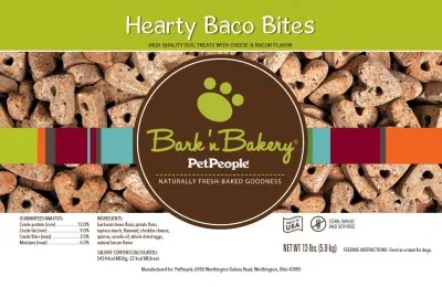 Bark 'n Bakery - Dog Treats - Hearty Baco Bites