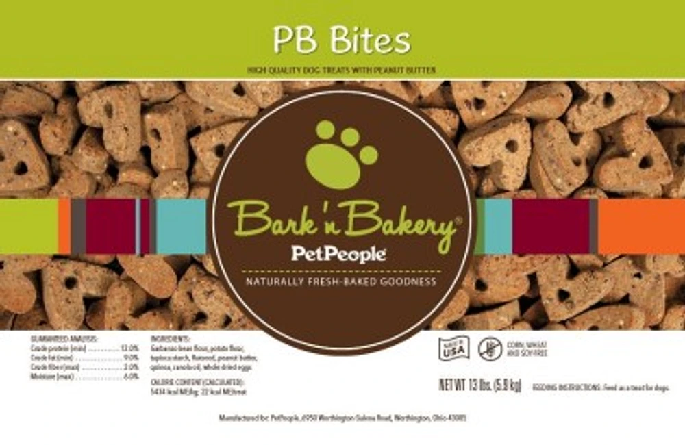 Bark 'n Bakery - Dog Treats - PB Bites