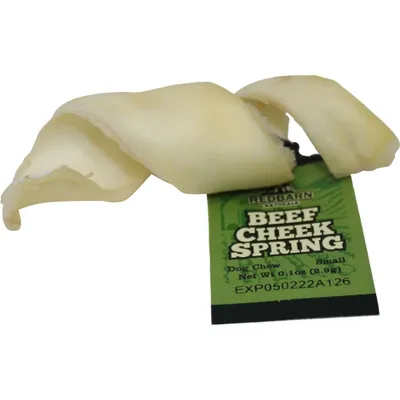 Redbarn - Dog Chew Beef Cheek Spring