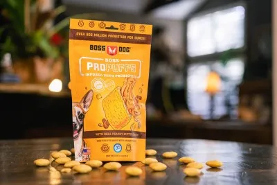 Boss Dog - Dog Treats - ProPuffs Peanut Butter Flavored