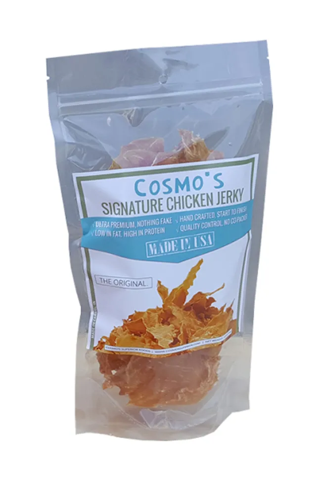 Cosmo's Superior Foods - Dog Treats Signature Chicken Jerky