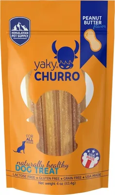 Himalayan - Dog Chew - Yaky Churro Peanut Butter Flavor