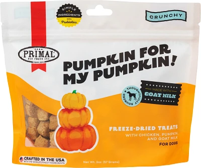 Primal - Dog Treat - Pumpkin for My Pumpkin! Chicken and Pumpkin with Goat Milk