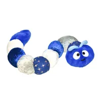 Patchwork - Plush Dog Toy - Winter Catepillar