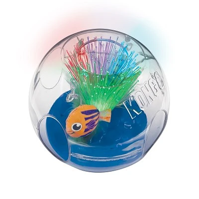 KONG - Cat Toy - Glow Aquarium with Catnip