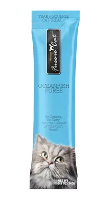 Fussie Cat - Lickable Cat Treats - Oceanfish Puree