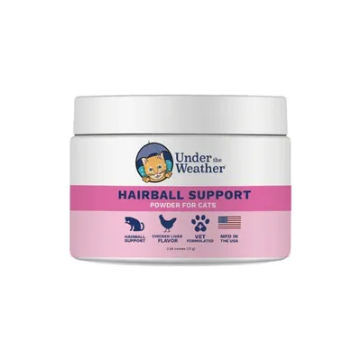Under the Weather - Cat Supplement - Hairball Support Powder