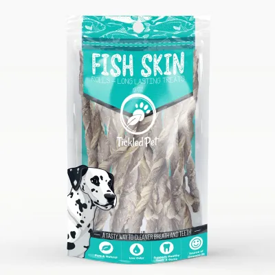 TickledPet - Dog Treat - Codskin Rolls