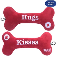 Huxley & Kent - Dog Toy - Hugs & Kisses Bone