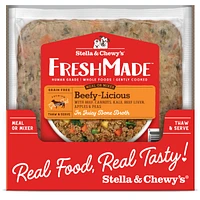 Stella & Chewy's - Wet Dog Food - Freshmade Beefy-Licious