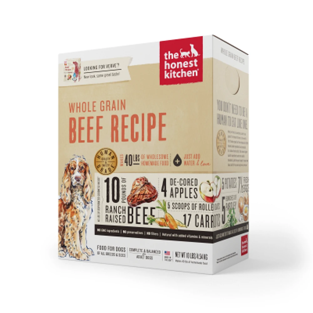 Honest Kitchen - Dog Food - Whole Grain Beef