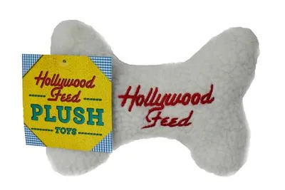 Hollywood Feed - Dog Toy - Fleece Bone