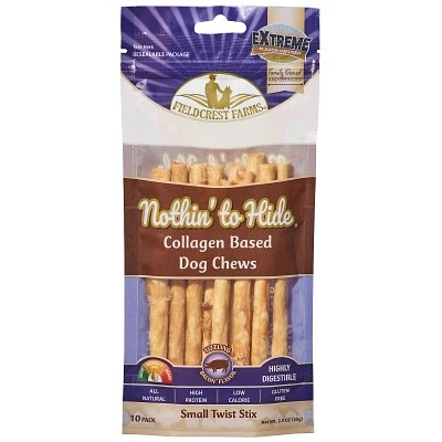 Ethical Pet - Rawhide Alternative Twist Sticks - Pork