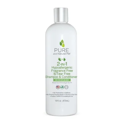Pure and Natural Pet - Dog Shampoo - 2-in-1 Hypoallergenic