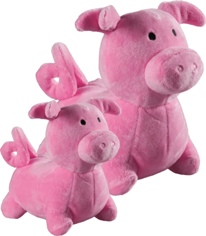 Emerald Pet - Plush Dog Toy - Piggy