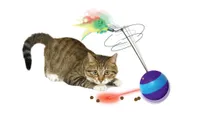 Spot - Cat Toy - Interactive Spin About Laser & Treat Dispenser