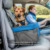 Kurgo - Dog Booster Seat - Heather Grey