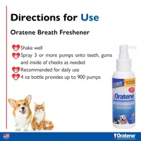 ZYMOX - Oratene® Brushless Breath Freshener Spray