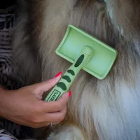 Safari - Pet Brush - Curved Long Hair Slicker