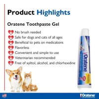 ZYMOX - Oratene® Brushless Toothpaste Gel