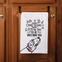 Primitives by Kathy - Kitchen Towel - Dog Watching You Eat