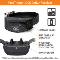 SportDOG - Dog Collar & Remote Trainer - 100 yd Stubborn - YT-100S