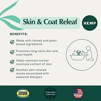 Pet Releaf - Hemp Extract Dog Shampoo - Sensitive Skin